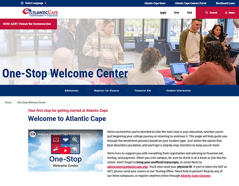 One-Stop Welcome Center