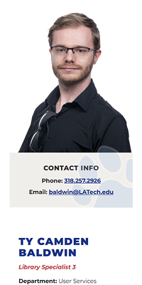 LA Tech Directory Page Mobile View