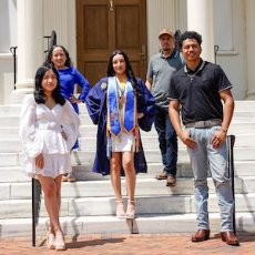 Liliana at graduation