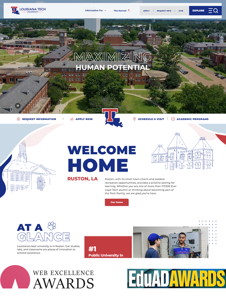 Louisiana Tech University homepage