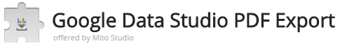 Google Data Studio PDF Export