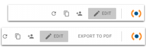 Export to PDF option in Google Data Studio