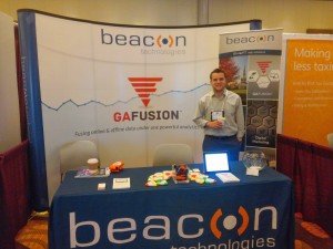 beacon stand at convention