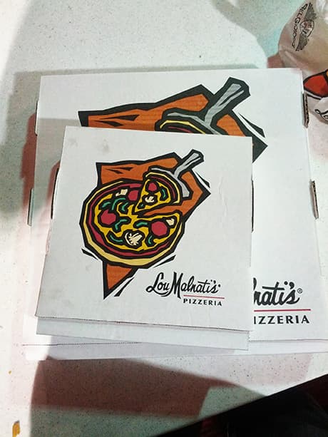 Lou malnati's Deep Dish Pizza