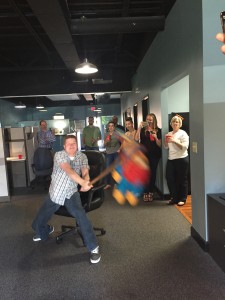 Zed bashing pinata