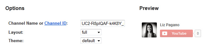 YouTube Options
