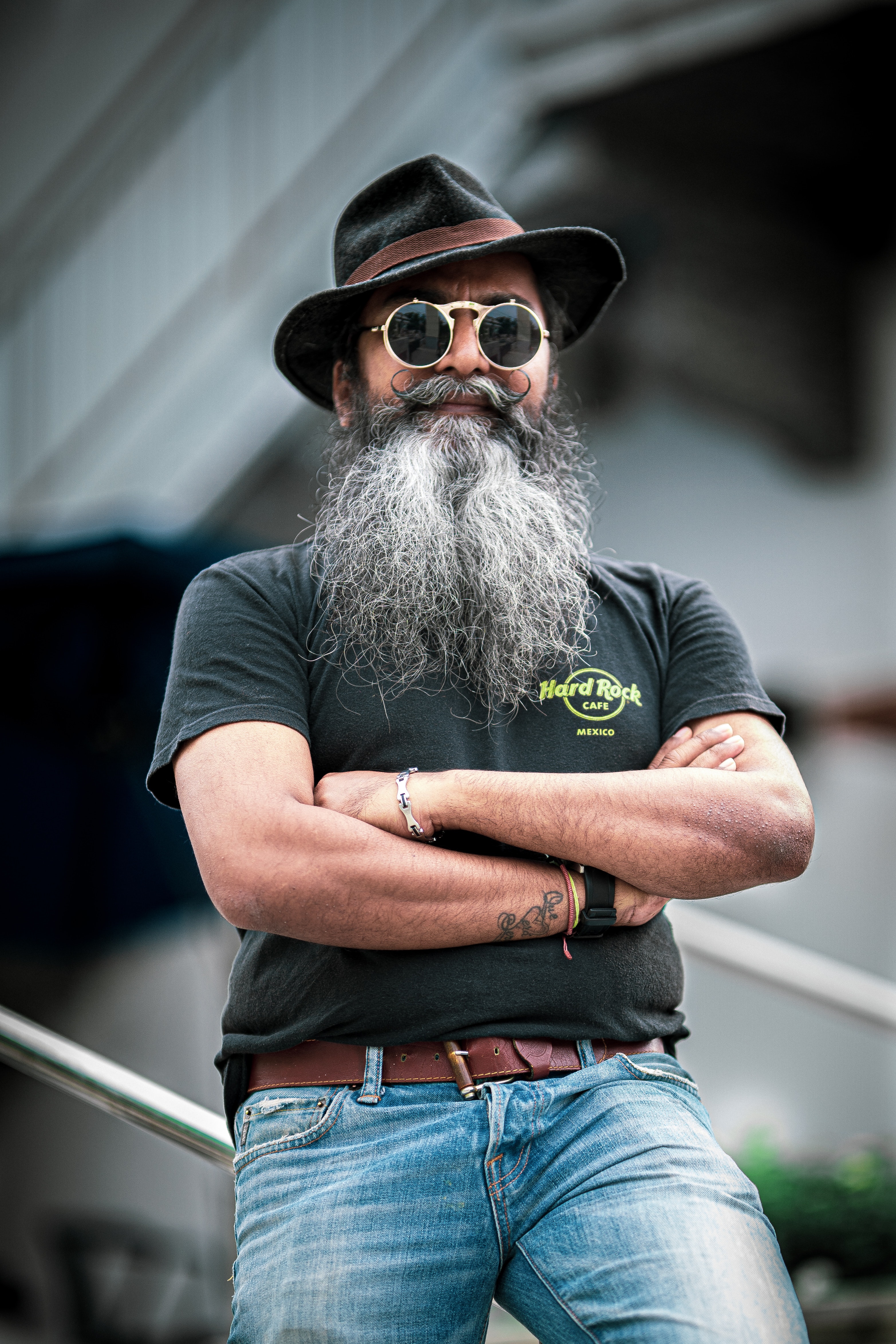 Bearded man