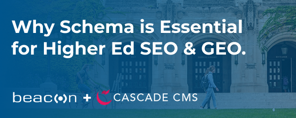 Why Schema is Essential for Higher Ed SEO & GEO.