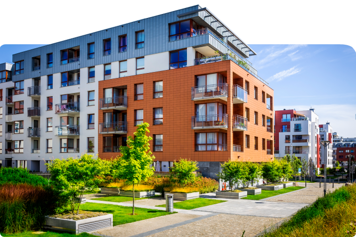 Apartment buildings