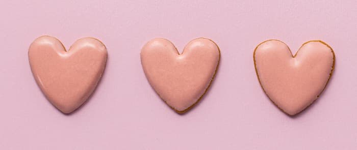 heart cookies
