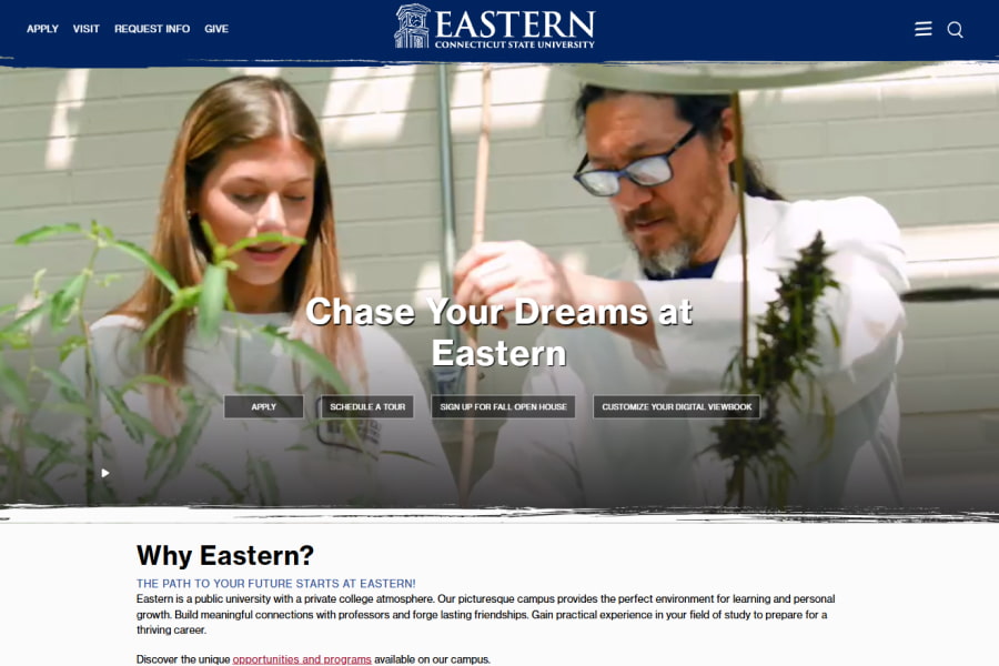 Eastern Connecticut State University project thumbnail.