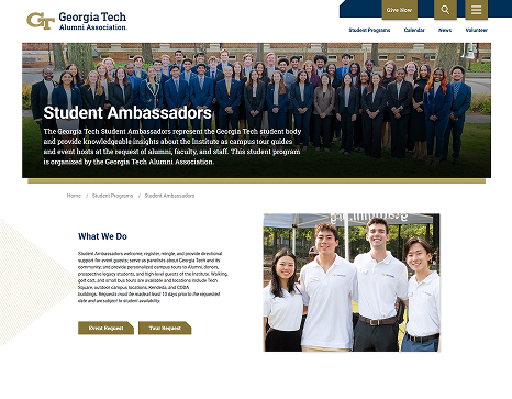 GT Alumni Site