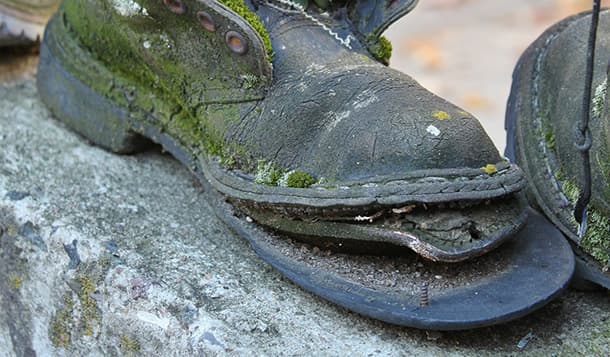 broken down boots