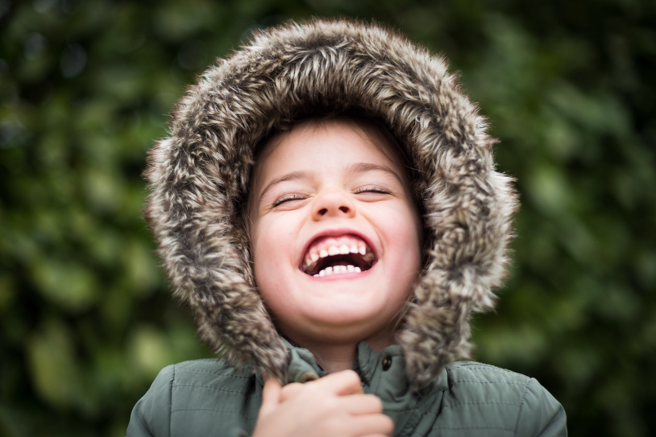 laughing child