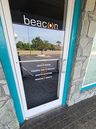 Coastal Office door